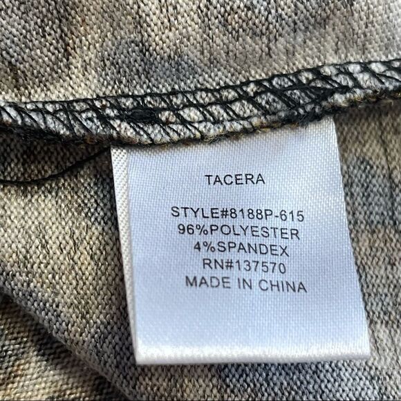 Tacera Leopard Print 3/4 Sleeve Shift Dress Sz PS - Picture 6 of 11